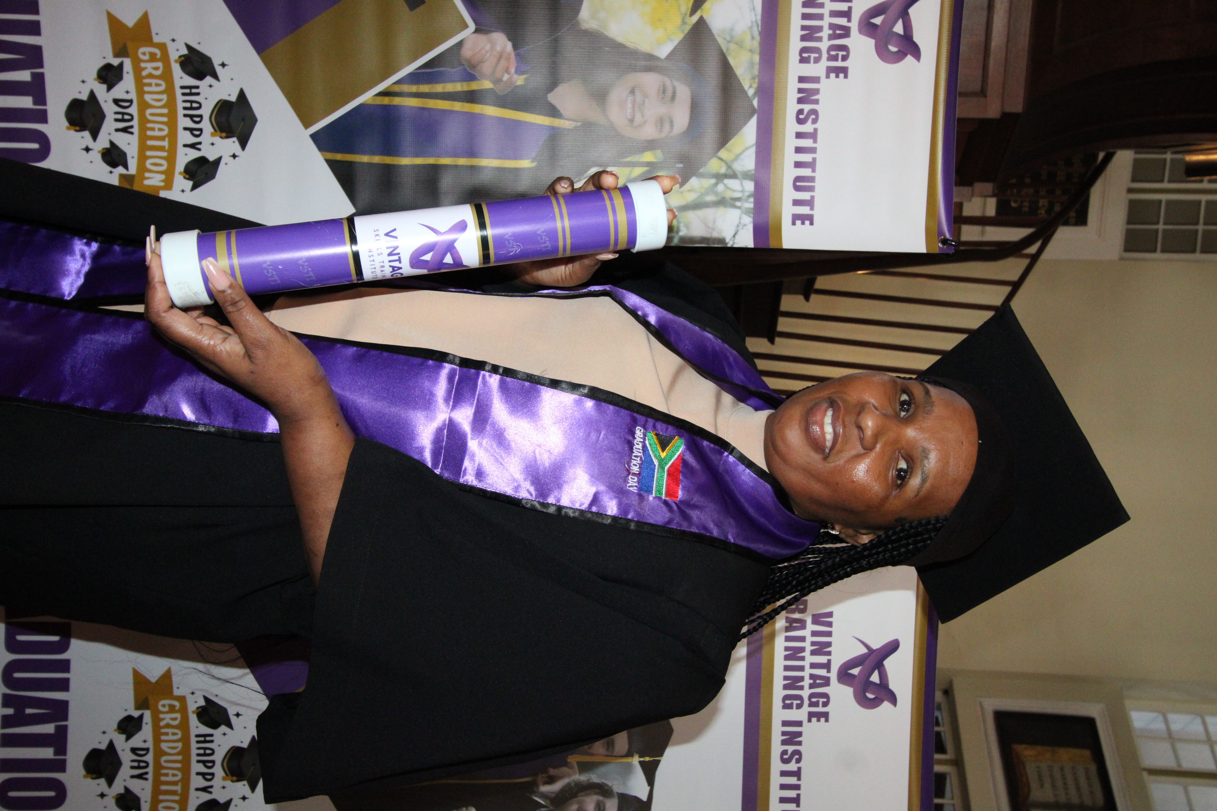 Graduation Ceremony - Students Celebrating